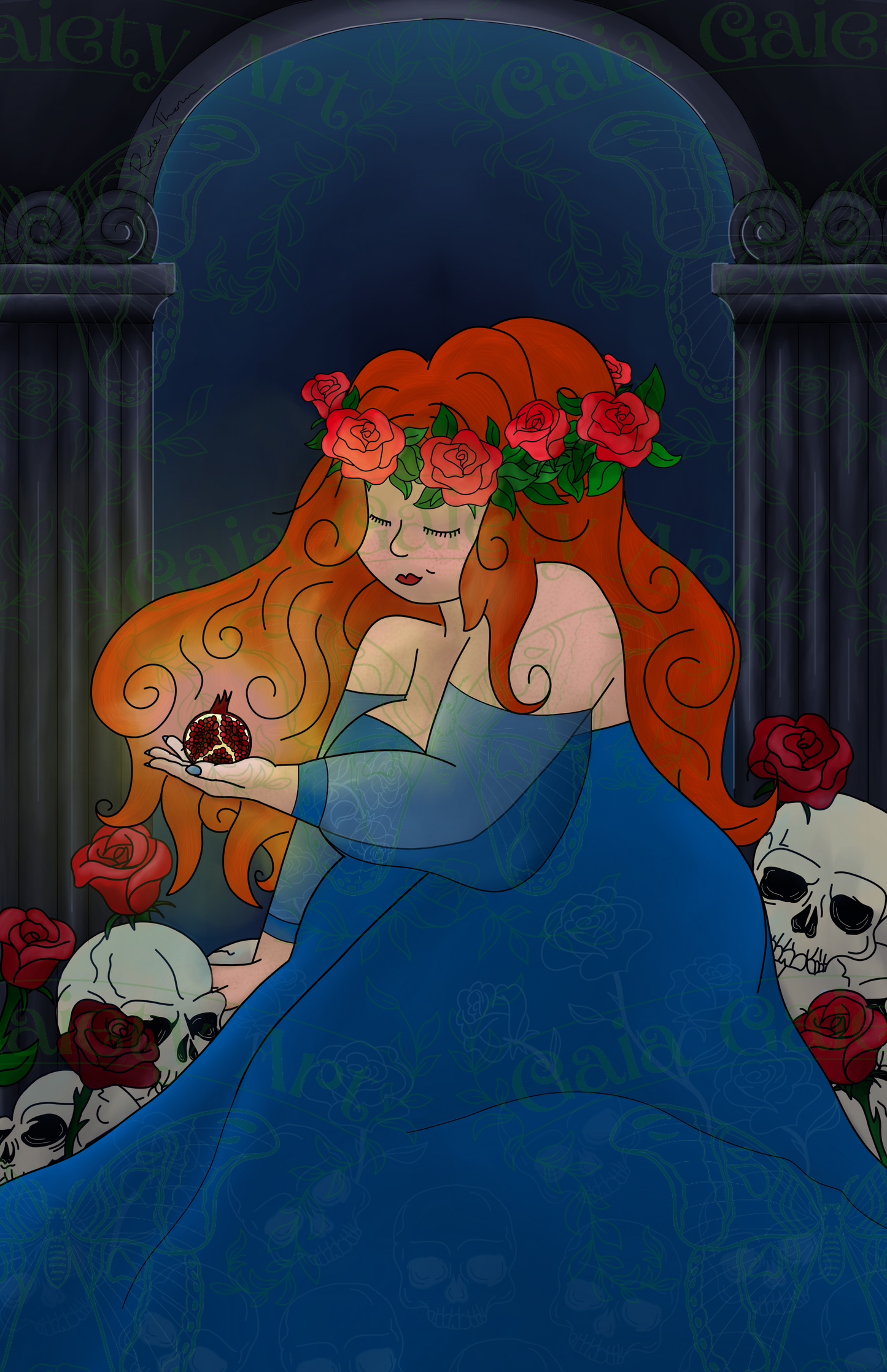 A life in the darkness- Art Print
