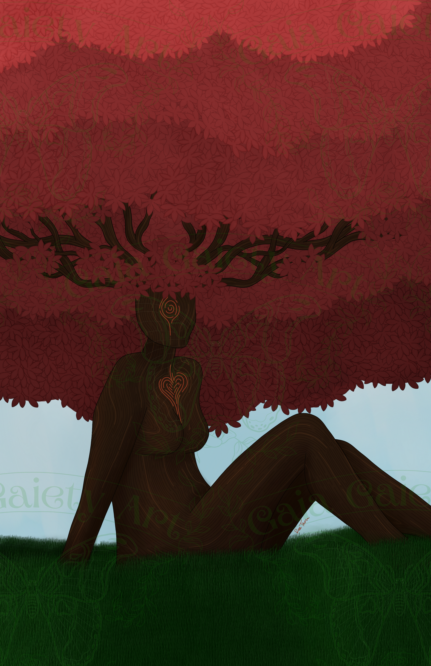 Maple Musing- Art Print