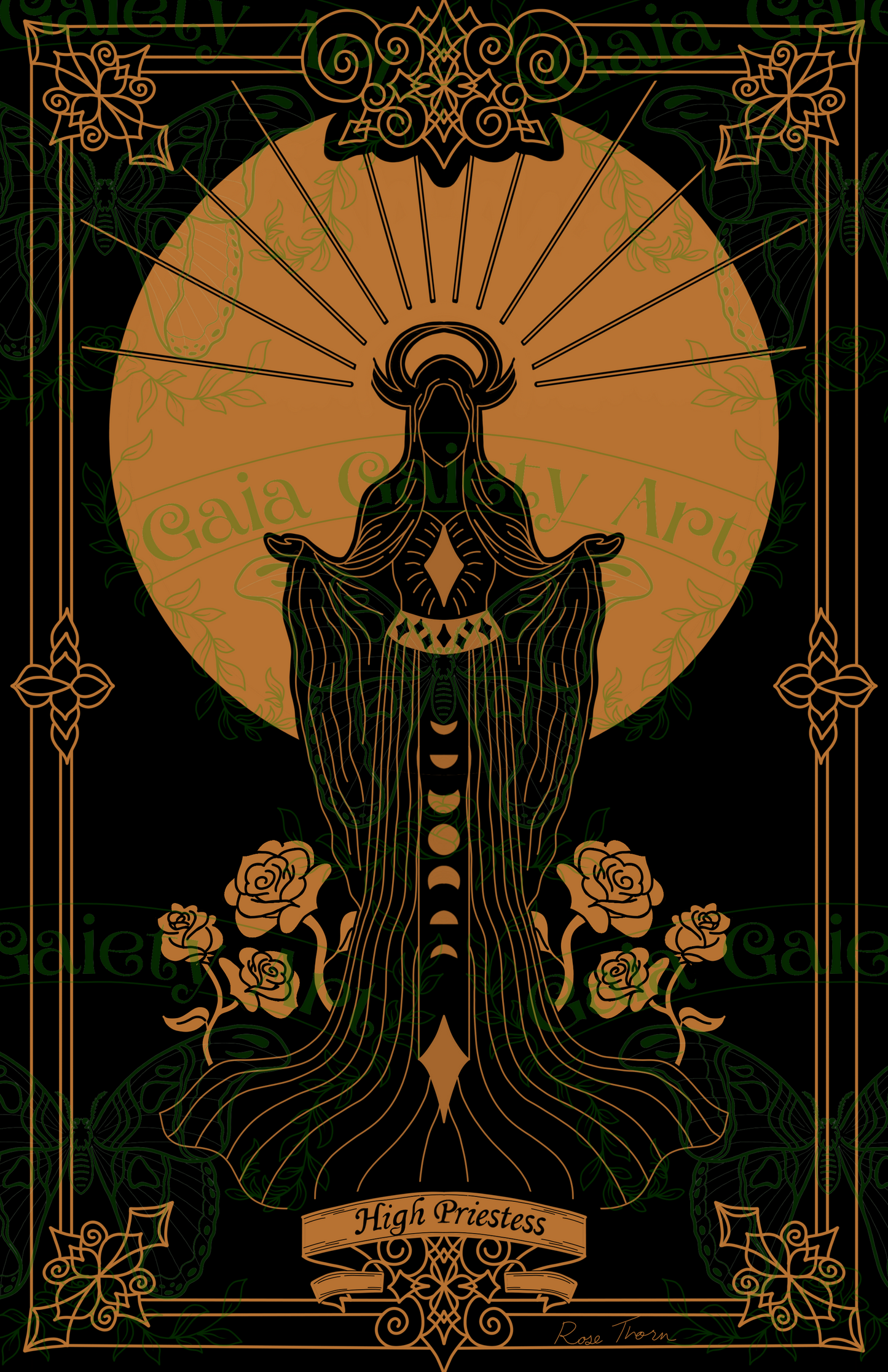 The High Priestess- Art Print