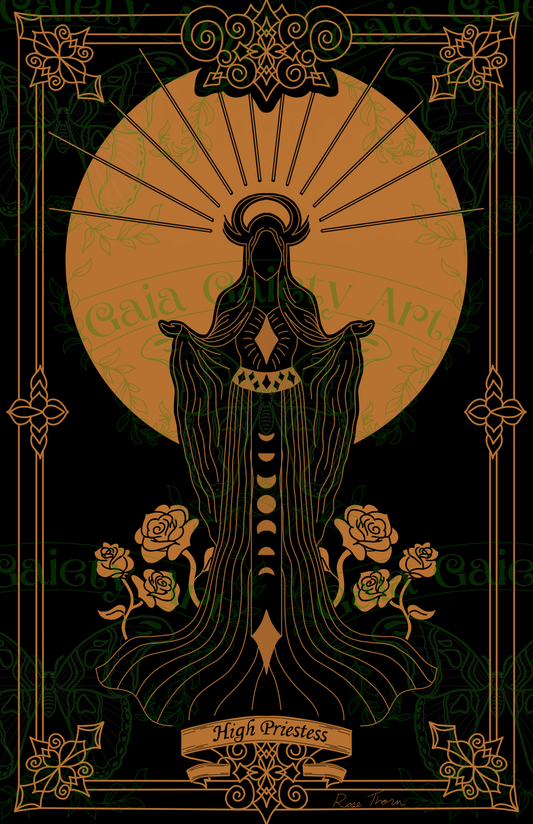 The High Priestess- Art Print