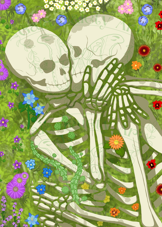I'd go through it again- Art Print Small