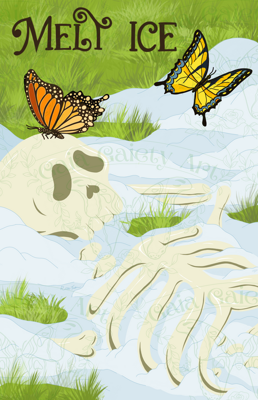 Warming the bones- Art Print