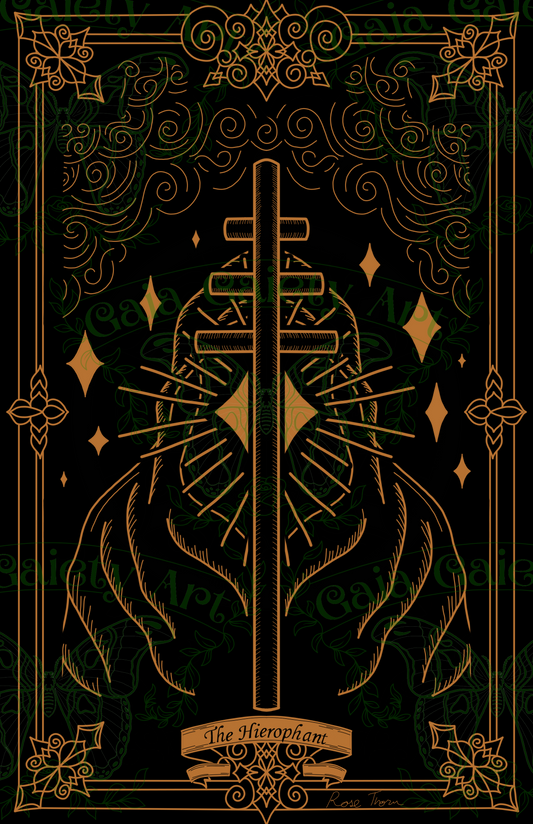The Hierophant- Art Print