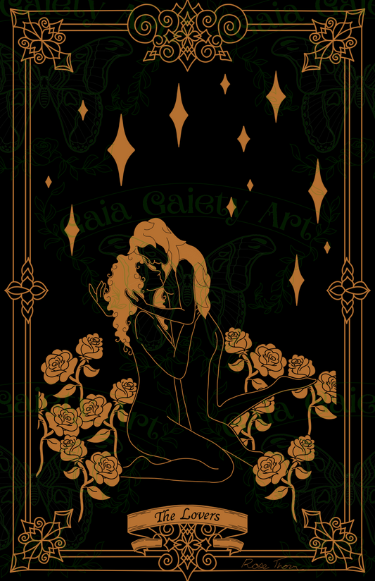 The Lovers- Art Print