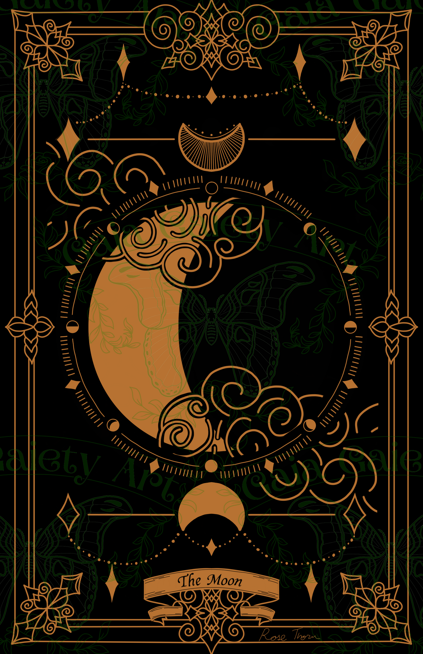 The Moon- Art Print