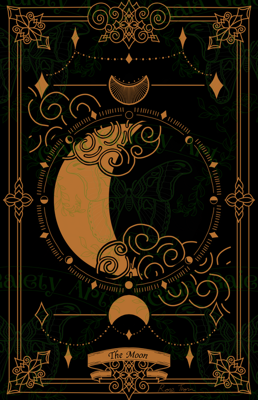 The Moon- Art Print