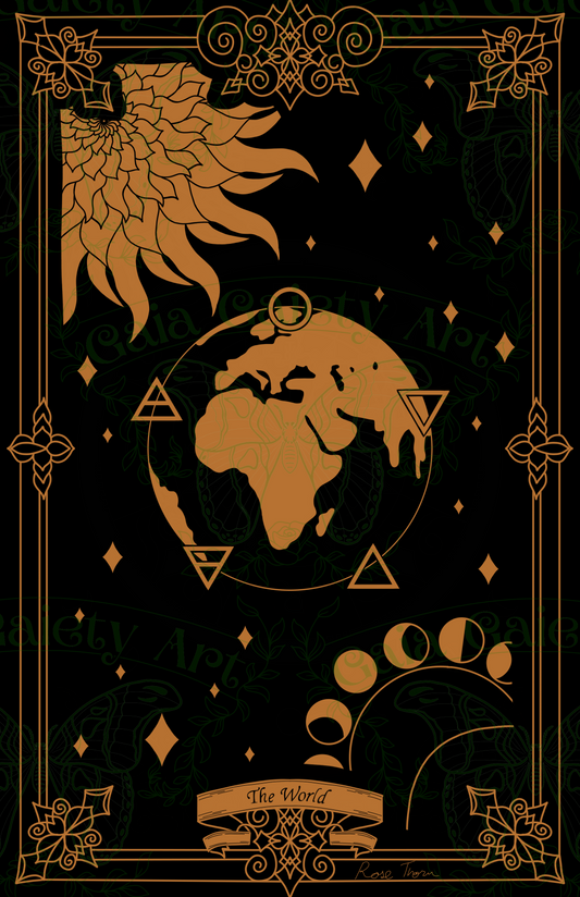 The World- Art Print