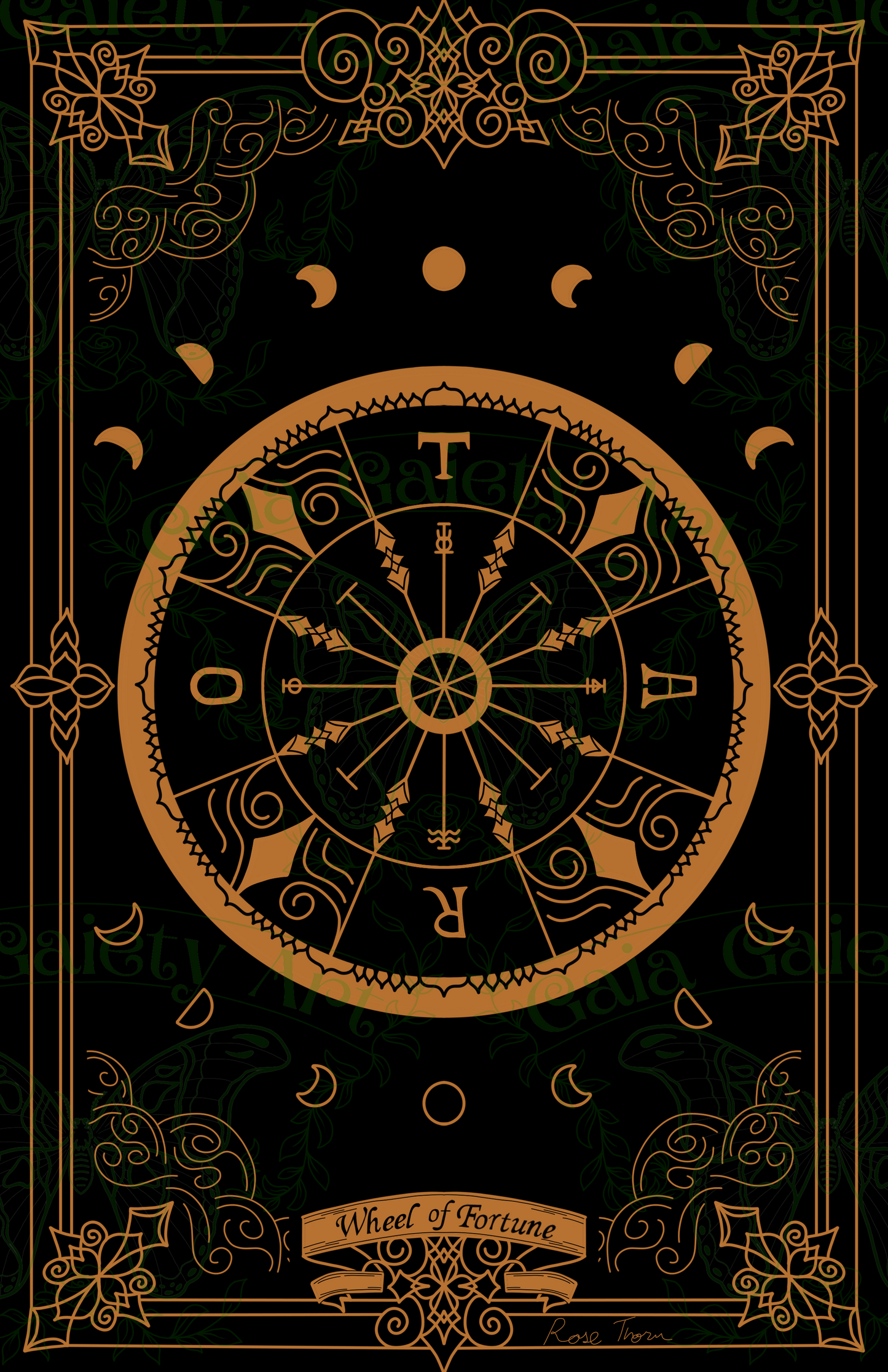Wheel of fortune- Art Print