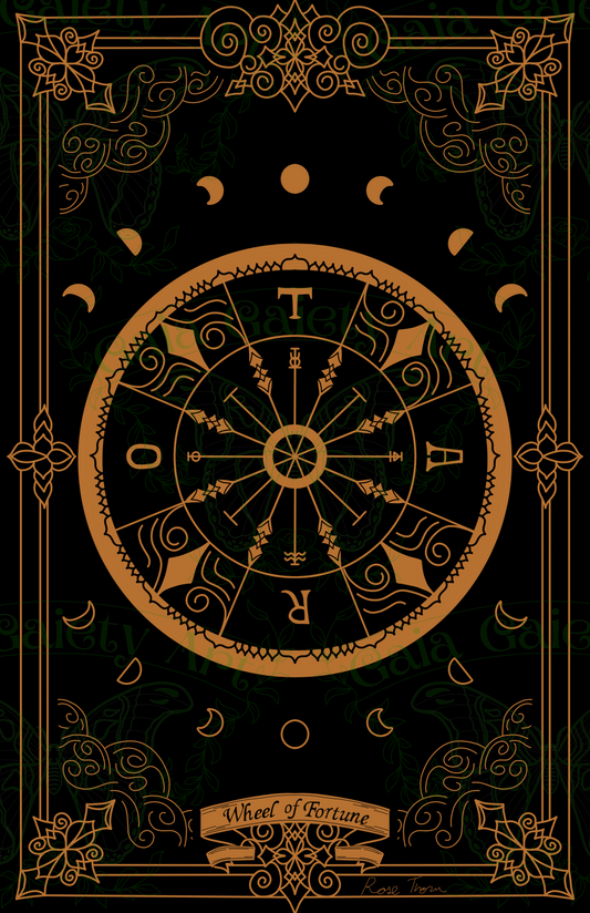 Wheel of fortune- Art Print